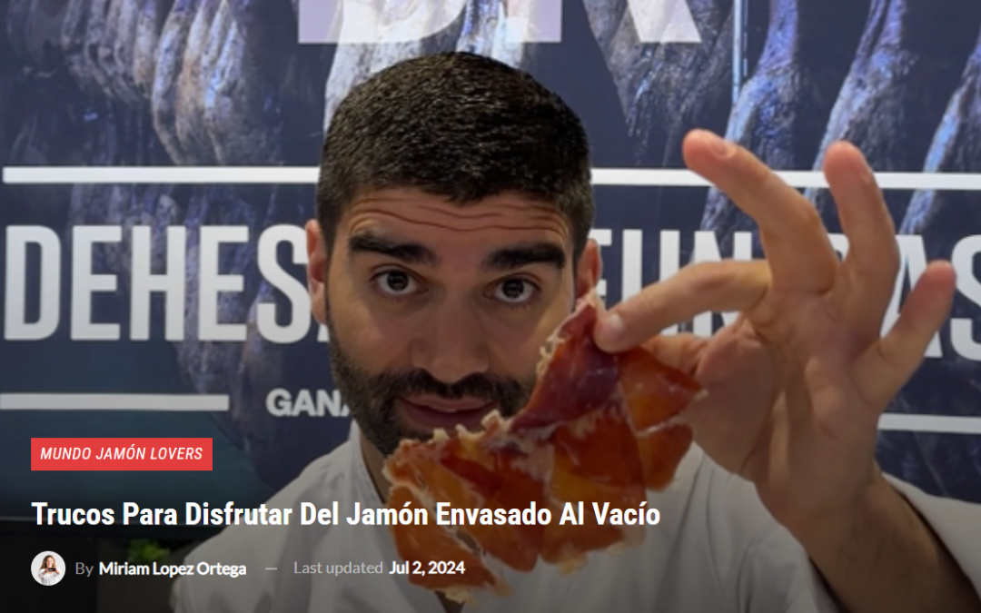Trucos para disfrutar del jamón envasado al vacío